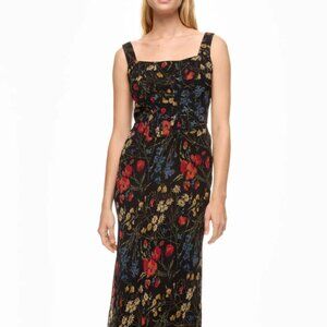 Polo Ralph Lauren Floral Corset Chiffon Maxi Dress Size 10 MSRP $398